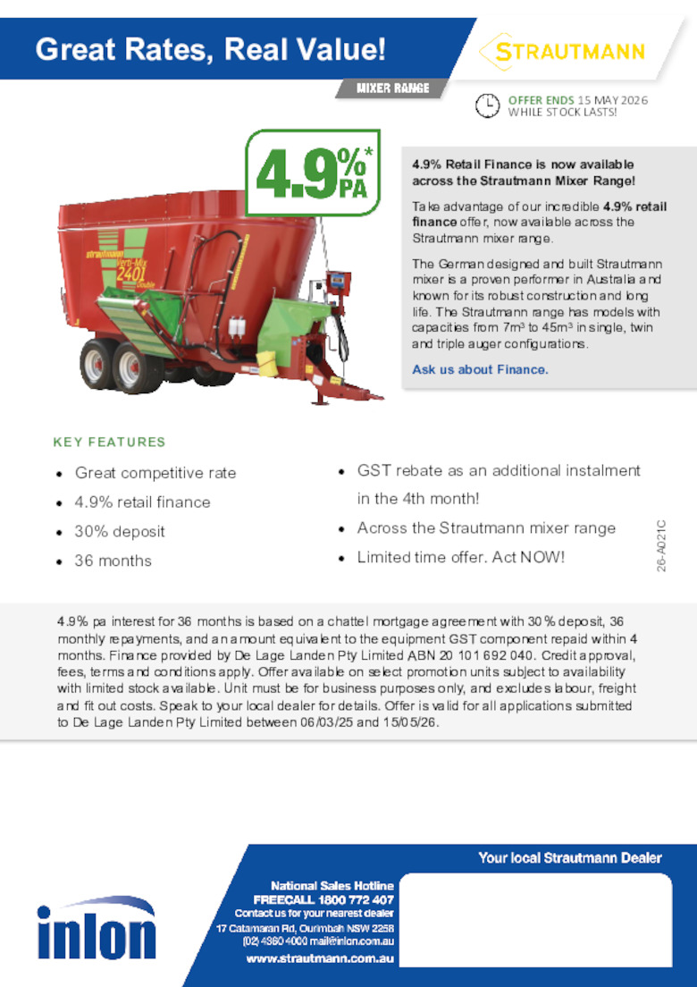 26-A021C Strautmann DLL Finance Promotion oe 15.05